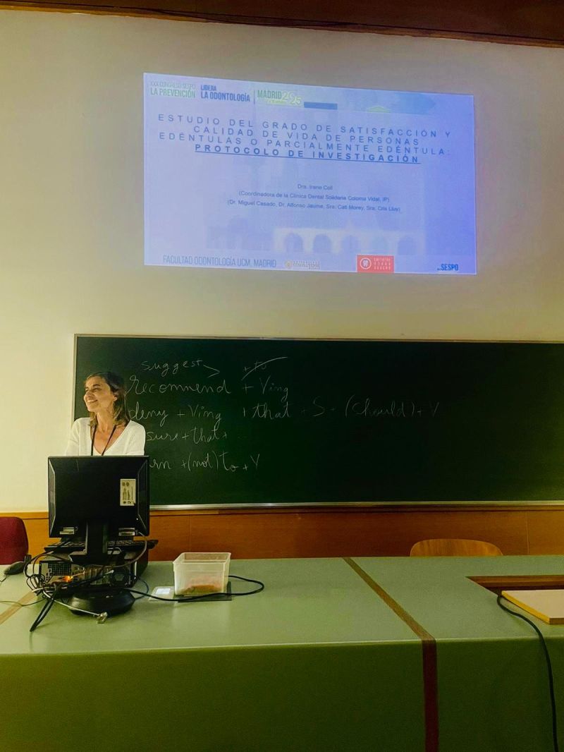 Compromiso Social, Investigación y Formación: Avances en la Clínica Dental Solidaria Coloma Vidal