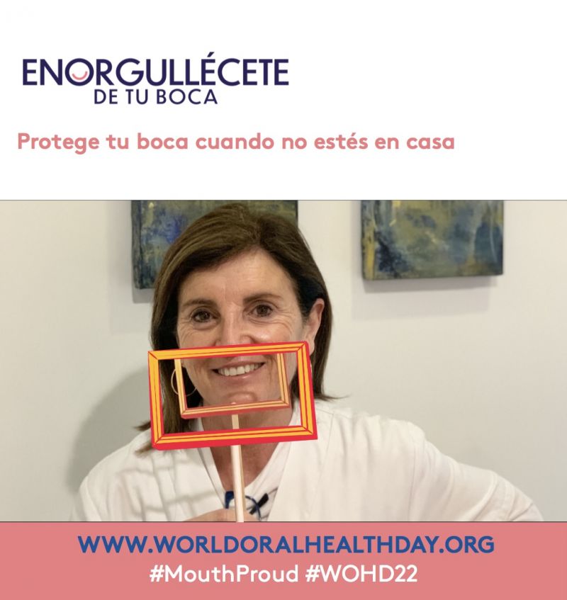 ¡Enorgullécete de tu boca, por tu felicidad y tu bienestar!