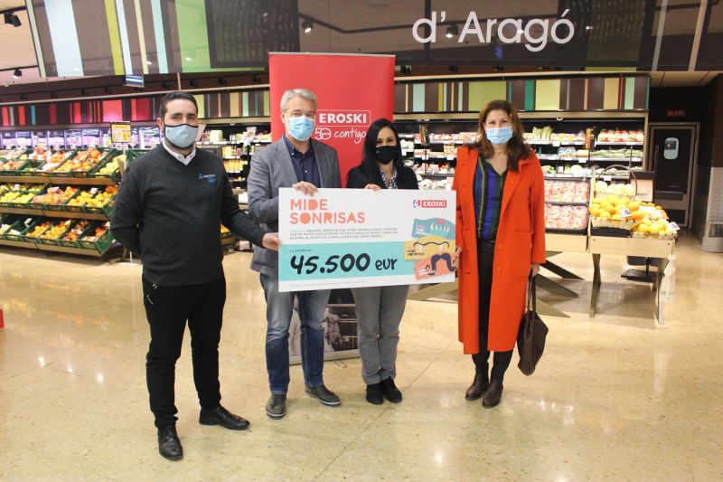 Nuestro proyecto de sensibilización en Mallorca sigue recibiendo el apoyo de los clientes de Eroski