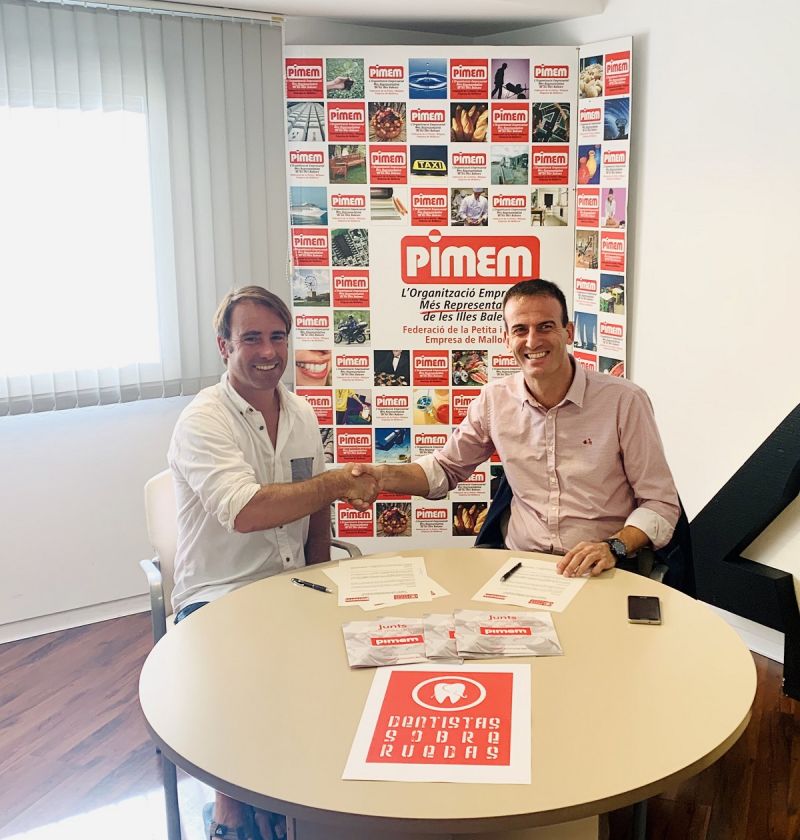 PIMEM y Dentistas Sobre Ruedas firman un nuevo convenio de colaboración