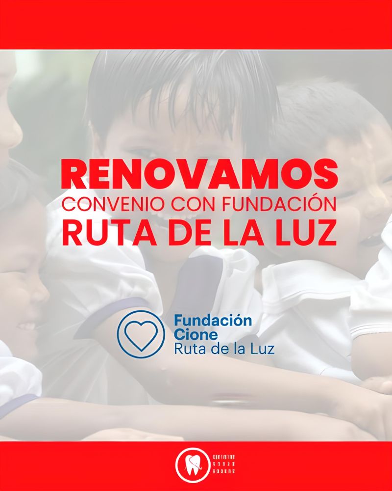 RENOVAMOS CONVENIO CON FUNDACIÓN CIONE RUTA DE LA LUZ